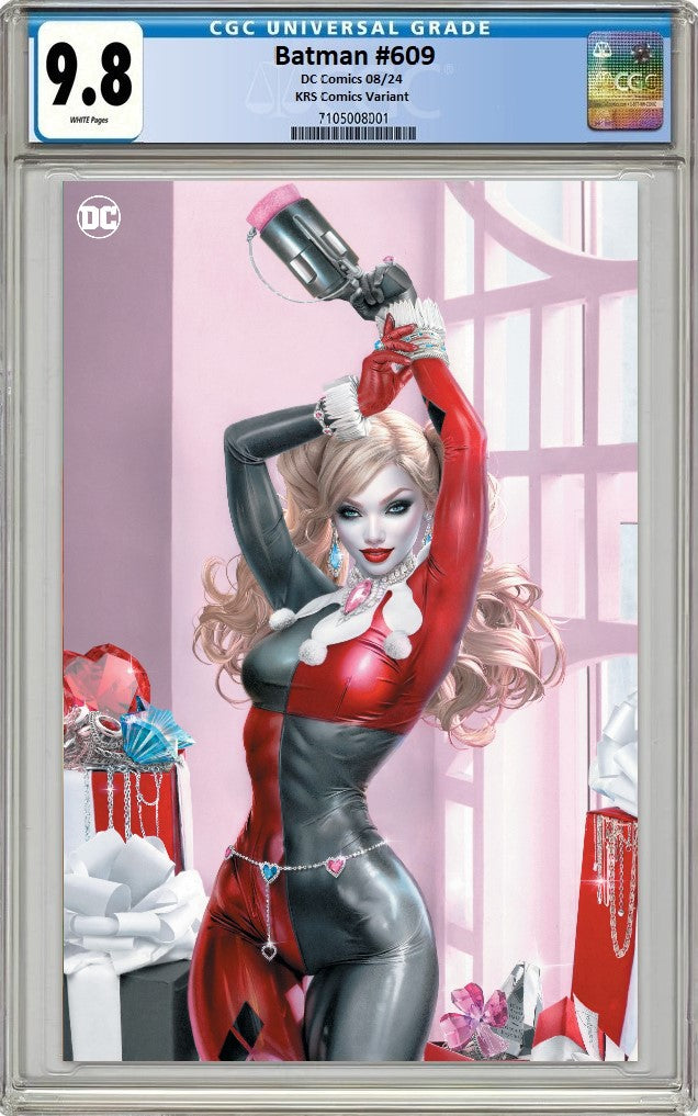 BATMAN #609 NATALI SANDERS MEGACON 2025 VIRGIN VARIANT LIMITED TO 500 COPIES