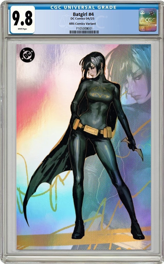 BATGIRL #4 SOZOMAIKA MEGACON 2025 VIRGIN FOIL VARIANT LIMITED TO 500 COPIES