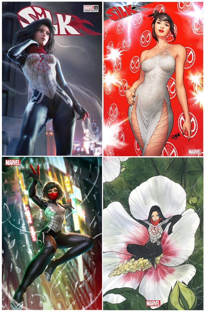 SILK #1 TIAGO DA SILVA VARIANT LIMITED TO 500 COPIES WITH NUMBERED COA + 1:25, 1:50 & 1:100 VARIANT