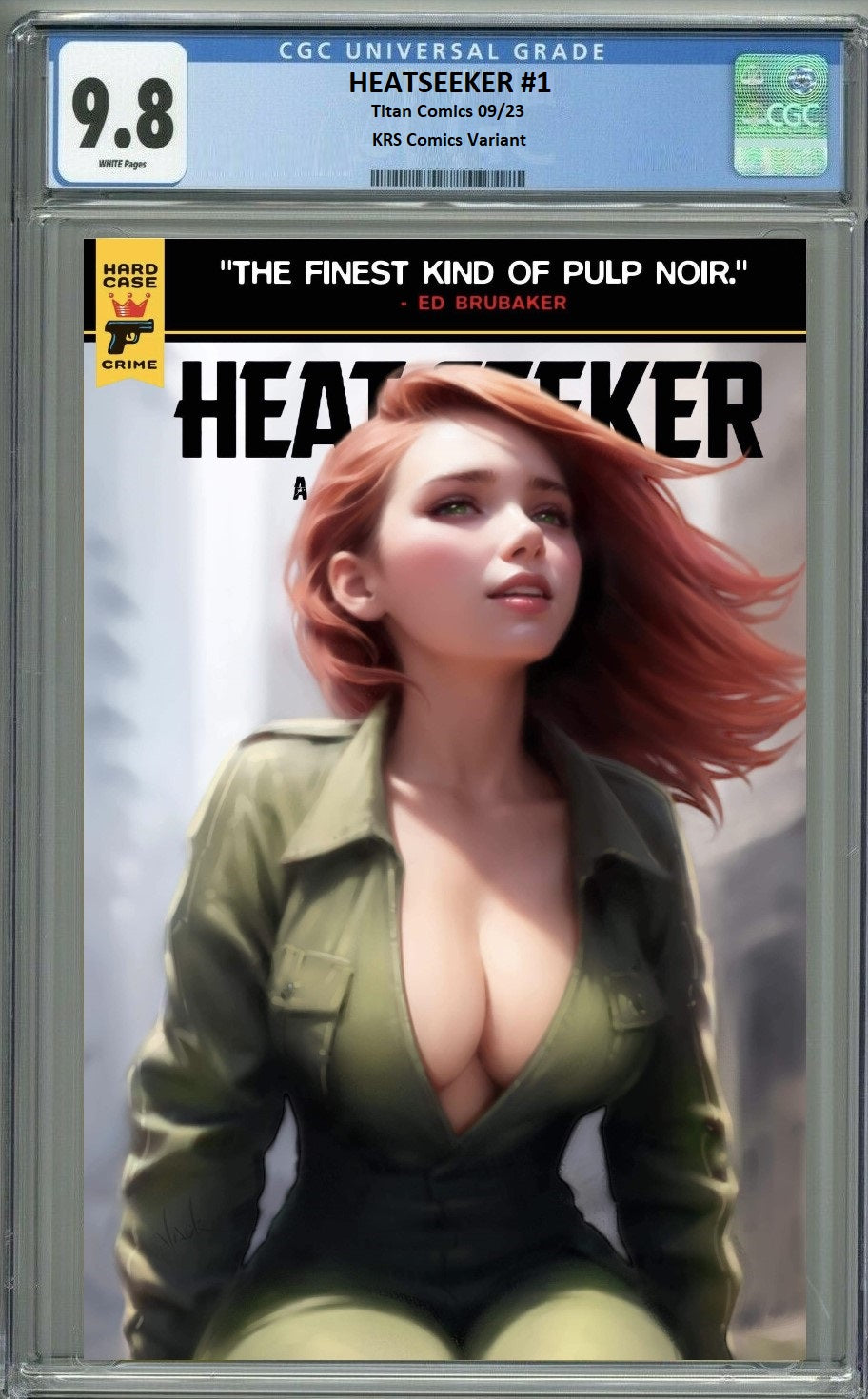 HEAT SEEKER GUN HONEY SERIES #1 WILL JACK TRADE DRESS VARIANT LIMITED TO 1500 COPIES CGC 9.8 PREORDER