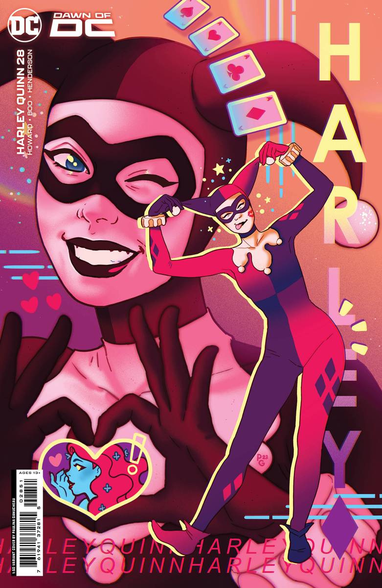 HARLEY QUINN #28 1:50 MATIAS BERGARA VARIANT