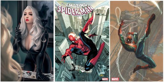 AMAZING SPIDER-MAN #26 WARREN LOUW UNMASKED VIRGIN VARIANT LIMITED TO 1000 COPIES + 1:25 & 1:100 VARIANTS