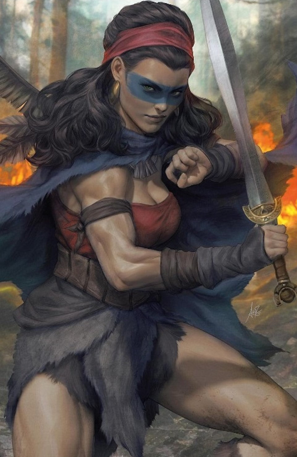 CONAN BARBARIAN #1 ARTGERM VIRGIN VARIANT LIMITED TO 800 COPIES