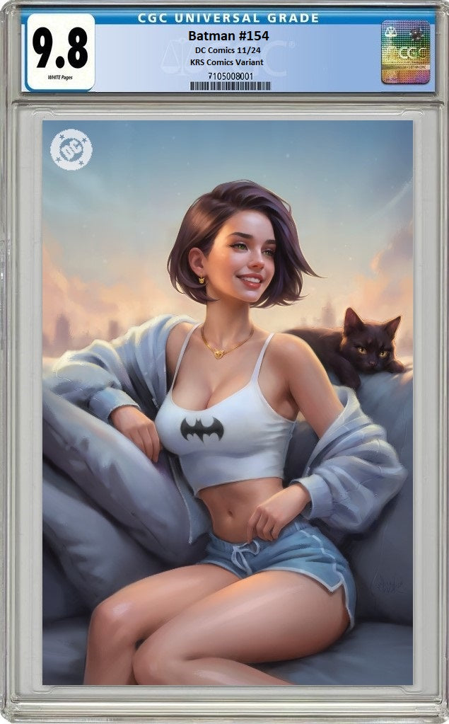 BATMAN #154 WILL JACK VIRGIN VARIANT LIMITED TO 1000 COPIES CGC 9.8 PREORDER