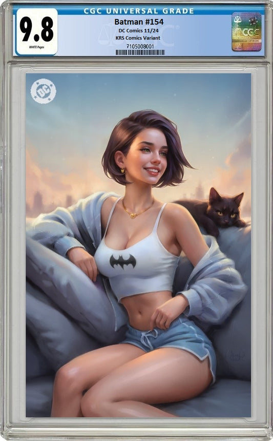 BATMAN #154 WILL JACK VIRGIN VARIANT LIMITED TO 1000 COPIES CGC 9.8 PREORDER