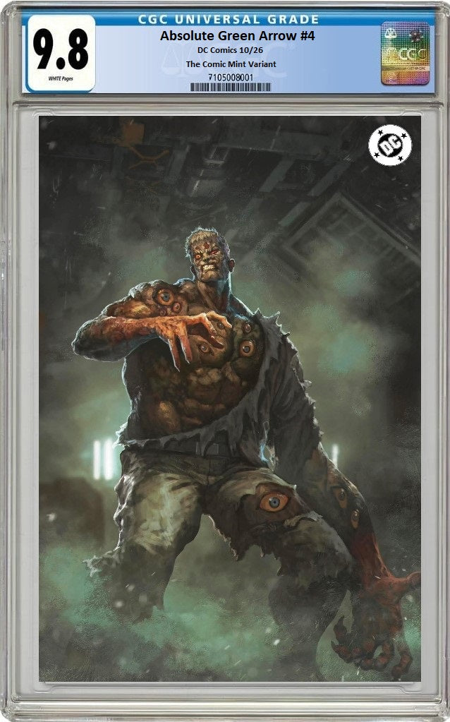 ABSOLUTE GREEN ARROW #4 SKAN SRISUWAN VIRGIN VARIANT LIMITED TO 500 COPIES CGC 9.8 PREORDER