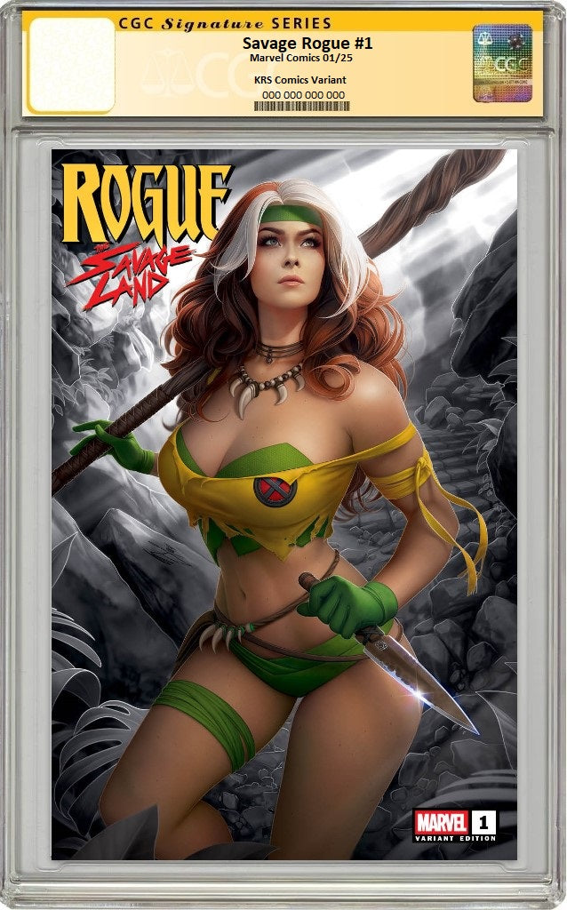 ROGUE THE SAVAGE LAND #1 WARREN LOUW TRADE DRESS VARIANT LIMITED TO 3000 COPIES CGC SS PREORDER