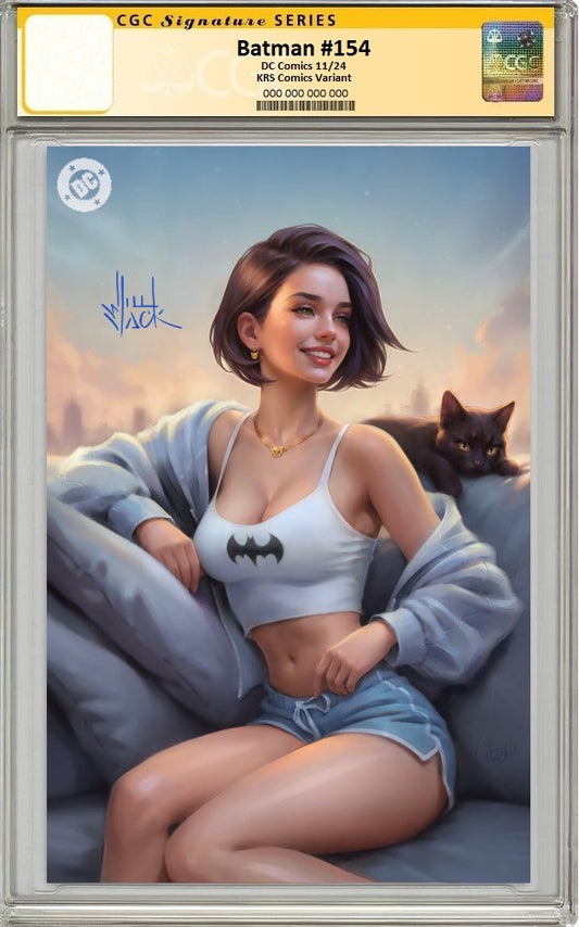 BATMAN #154 WILL JACK VIRGIN VARIANT LIMITED TO 1000 COPIES CGC SS PREORDER