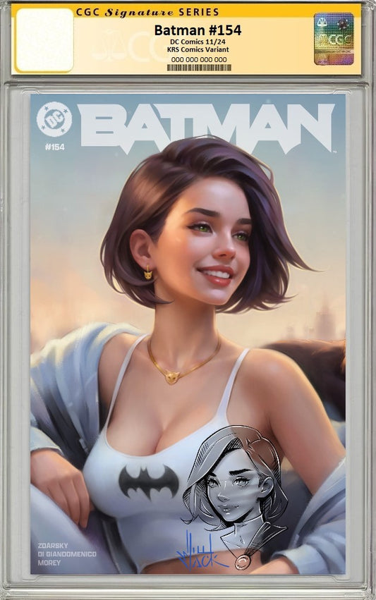 BATMAN #154 WILL JACK TRADE DRESS VARIANT LIMITED TO 1500 COPIES CGC REMARK PREORDER