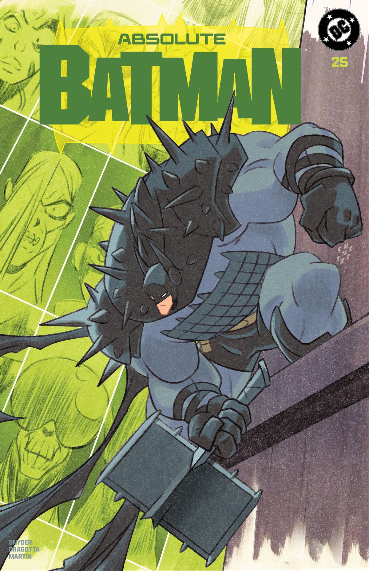 ABSOLUTE BATMAN #25 SEAN GALLOWAY TRADE DRESS VARIANT LIMITED TO 800 COPIES