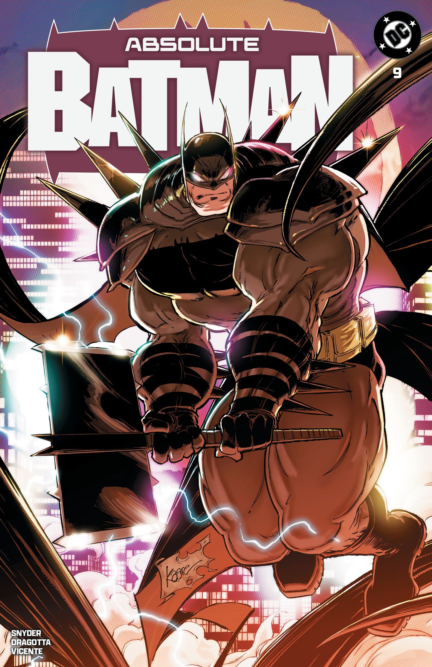 ABSOLUTE BATMAN #9 KAARE ANDREWS VARIANT LIMITED TO 800 COPIES