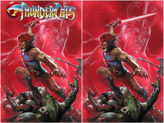 THUNDERCATS #1 GABRIELE DELL'OTTO TRADE/VIRGIN VARIANT LIMITED TO 444 SETS WITH NUMBERED COA