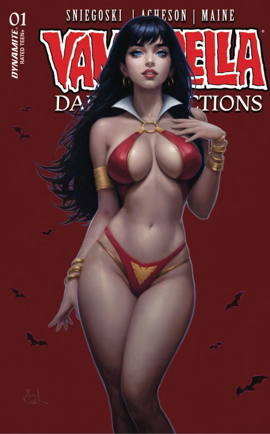 VAMPIRELLA DARK REFLECTIONS #1 WILL JACK RED TRADE DRESS VARIANT LIMITED TO 1000 COPIES - RAW & CGC OPTIONS
