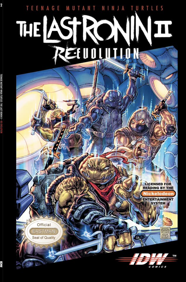 TMNT LAST RONIN II RE-EVOLUTION #2 FREDDIE WILLIAMS II NINTENDO VARIANT LIMITED TO 1200 COPIES