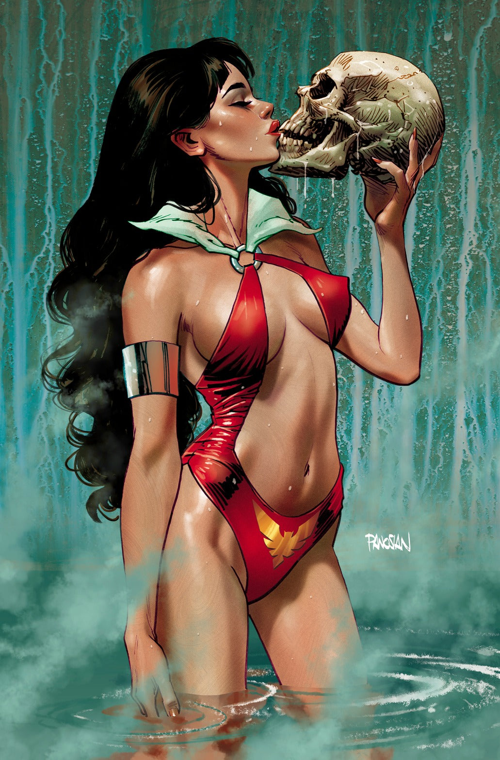 VAMPIRELLA DARK REFLECTIONS #1 DAN PANOSIAN VIRGIN VARIANT LIMITED TO 500 COPIES