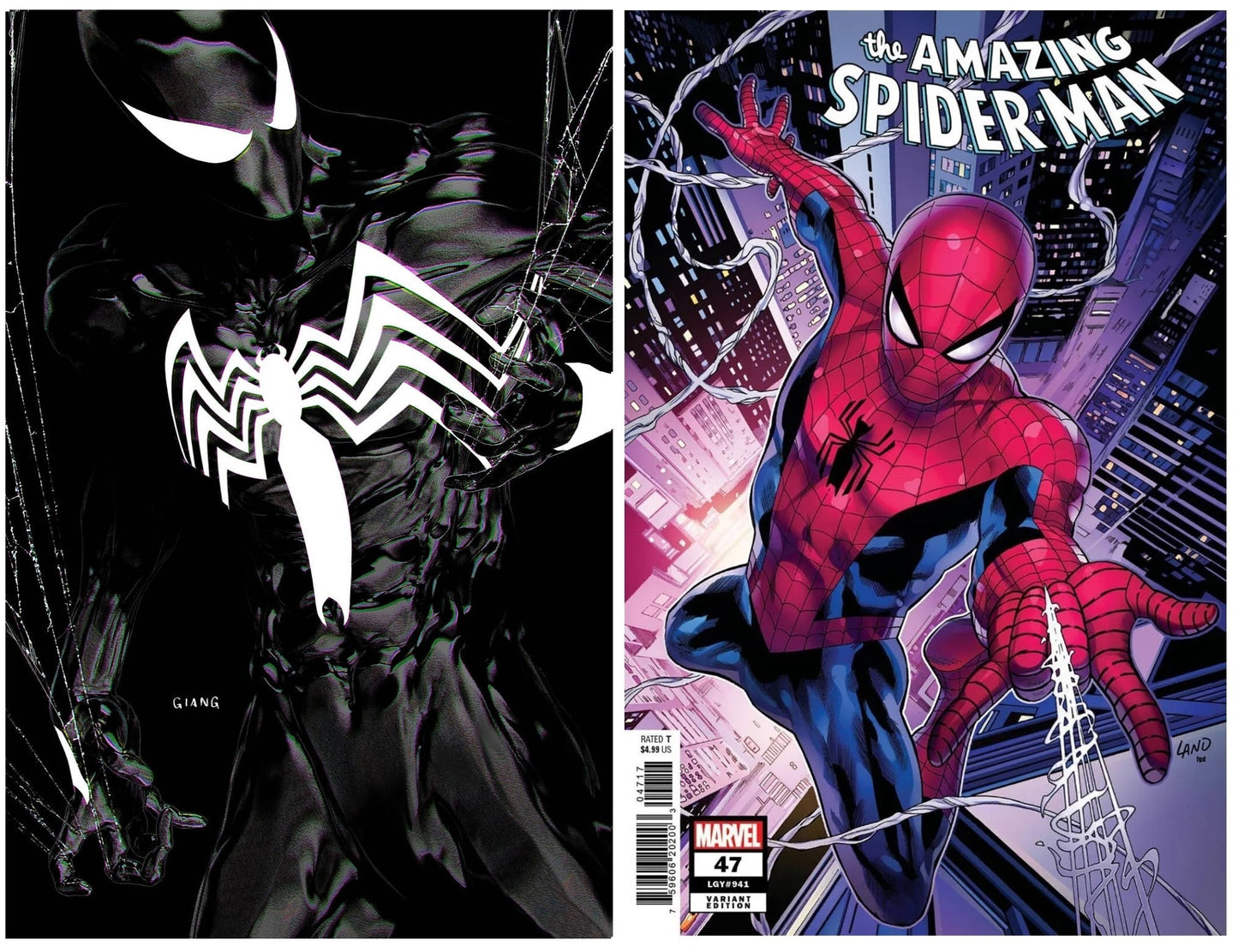 AMAZING SPIDER-MAN #47 JOHN GIANG PHILADELPHIA FAN EXPO VIRGIN VARIANT LIMITED TO 800 COPIES WITH NUMBERED COA - RAW & GRADED OPTIONS