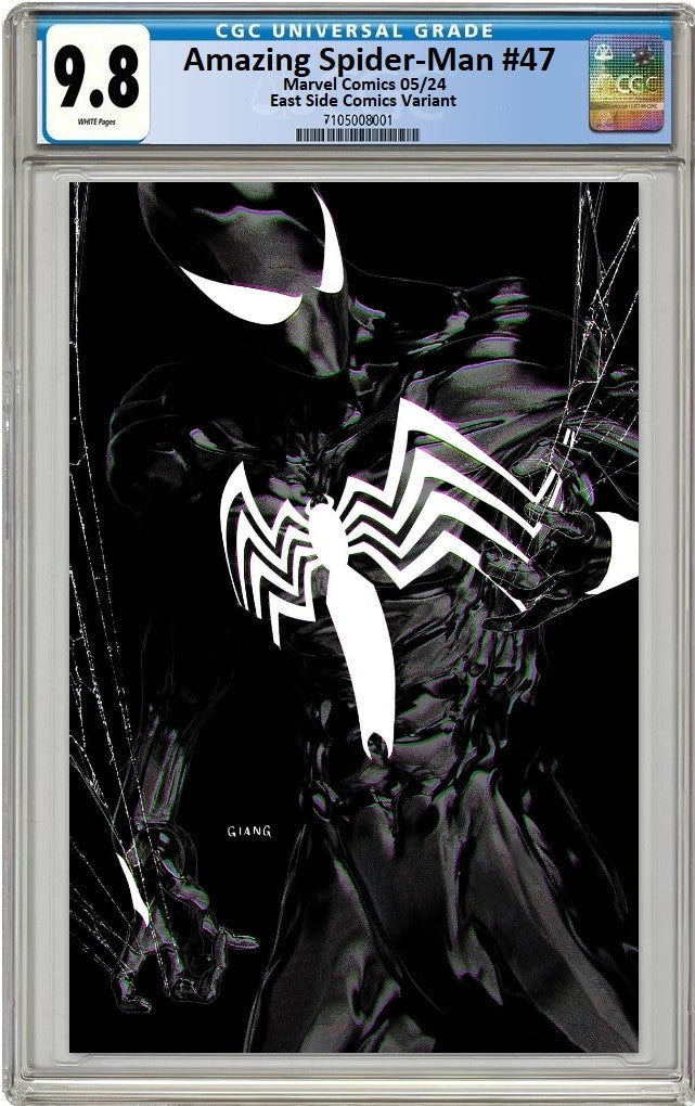 AMAZING SPIDER-MAN #47 JOHN GIANG PHILADELPHIA FAN EXPO VIRGIN VARIANT LIMITED TO 800 COPIES WITH NUMBERED COA - RAW & GRADED OPTIONS
