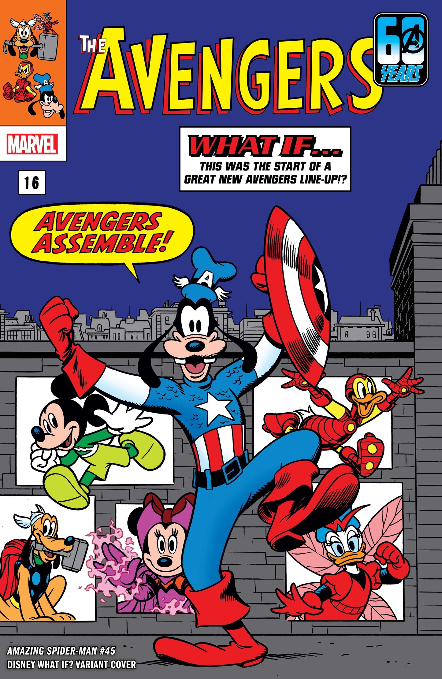 13/03/2024 AMAZING SPIDER-MAN #45 MANGIATORDI DISNEY WHAT IF VARIANT