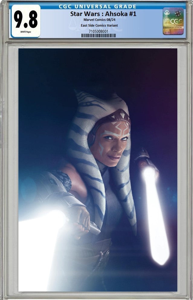 AHSOKA #1 NYCC 2024 RAHZZAH VIRGIN VARIANT LIMITED TO 800 COPIES