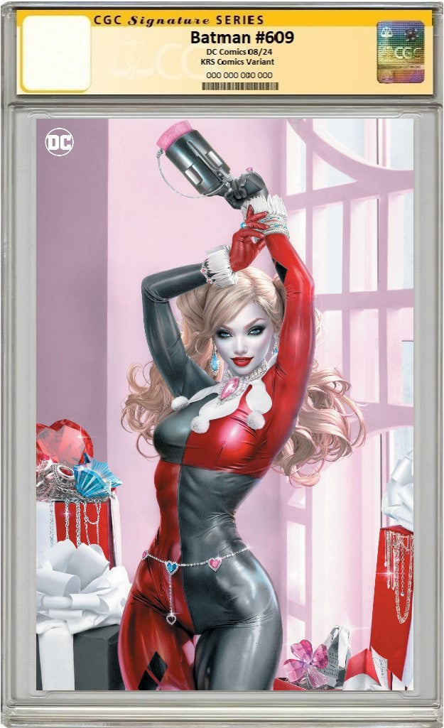 BATMAN #609 NATALI SANDERS MEGACON 2025 VIRGIN VARIANT LIMITED TO 500 COPIES