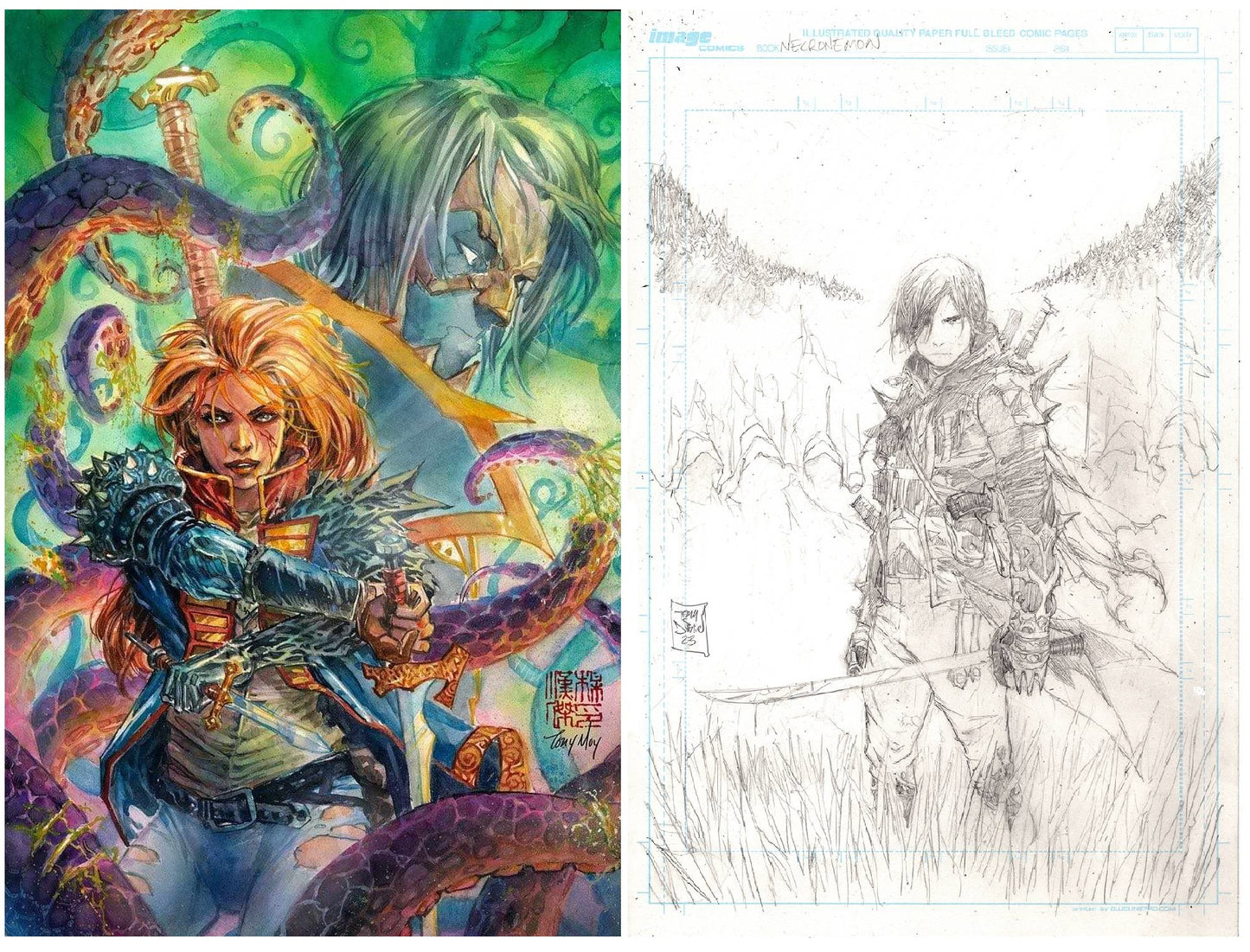 EDENWOOD #1 TONY MOY VIRGIN VARIANT LIMITED TO 400 COPIES + 1:10 VARIANT