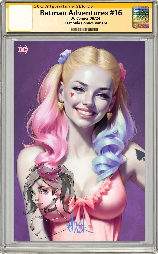 BATMAN ADVENTURES #16 WILL JACK ZOOMED IN VIRGIN VARIANT LIMITED TO 1000 COPIES CGC REMARK PREORDER