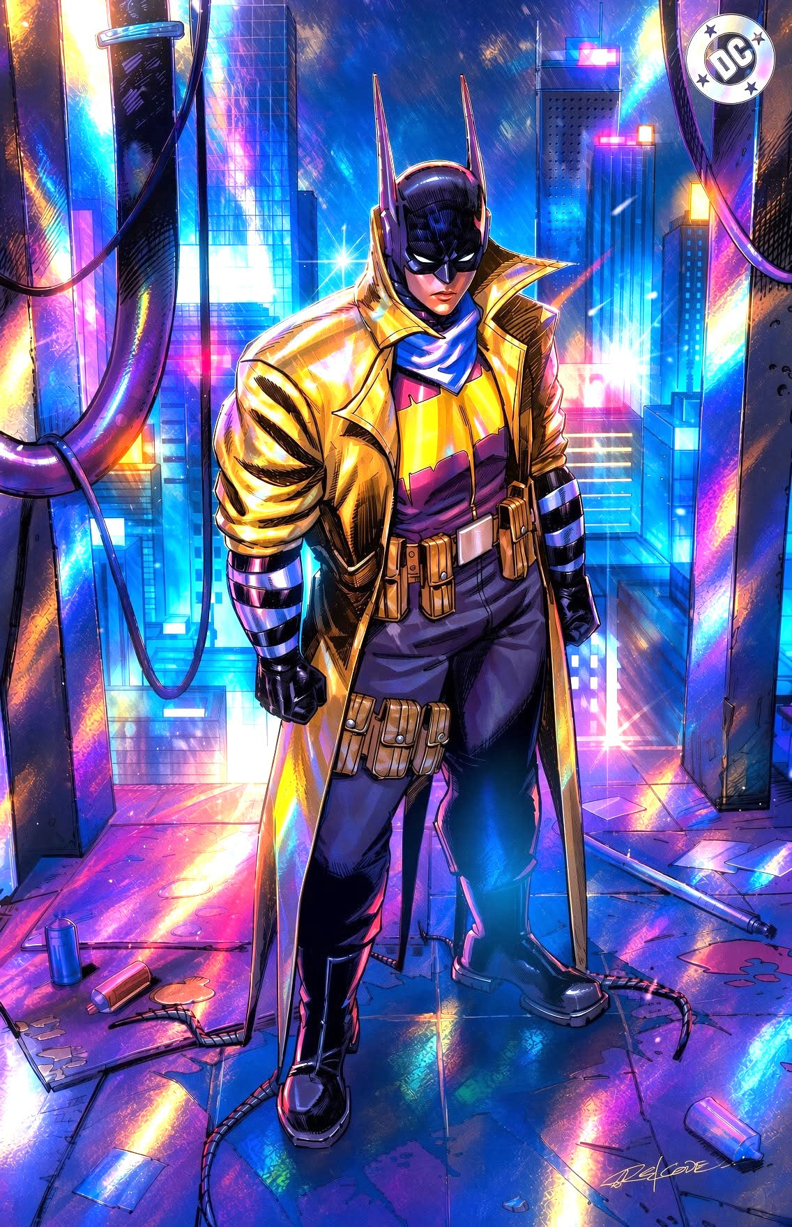 ABSOLUTE BATMAN #24 REDCODE NYCC VIRGIN FOIL VARIANT LIMITED TO 800 COPIES