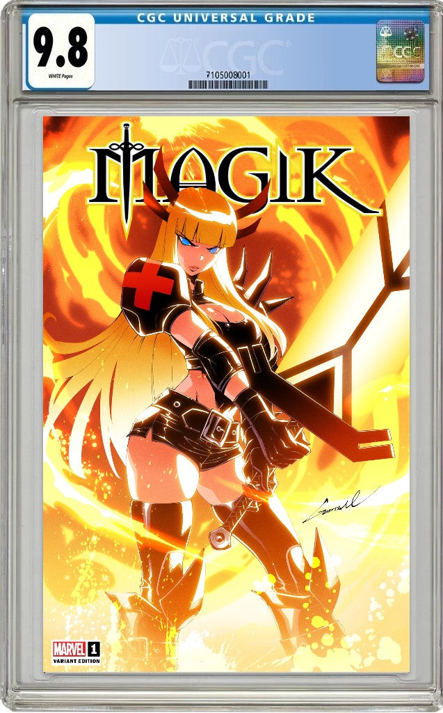 MAGIK #1 GODTAIL VARIANT LIMITED TO 1000 COPIES WITH NUMBER COA CGC 9.8 PREORDER