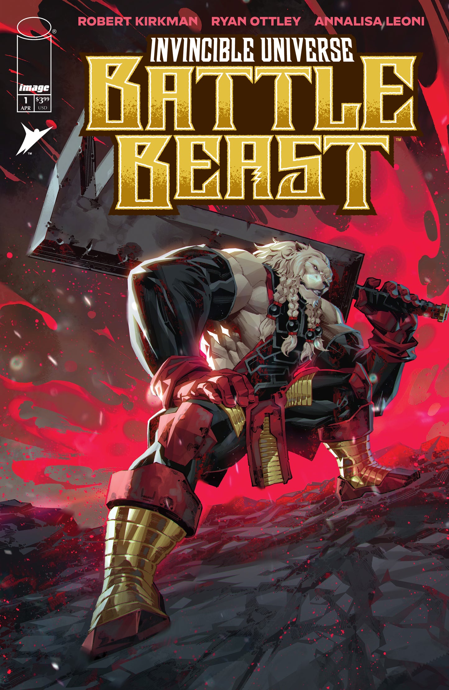 23/04/2025 INVINCIBLE UNIVERSE BATTLE BEAST #1 1:25 KAEL NGU VARIANT