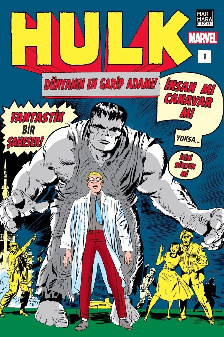 INCREDIBLE HULK #1 TURKISH VARIANT