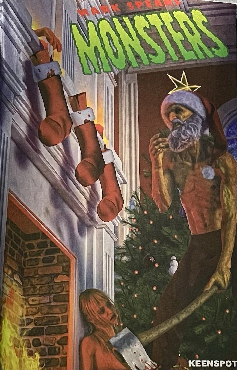 MARK SPEARS MONSTERS #8 A32 1:300 FOIL BLIND BAG VARIANT