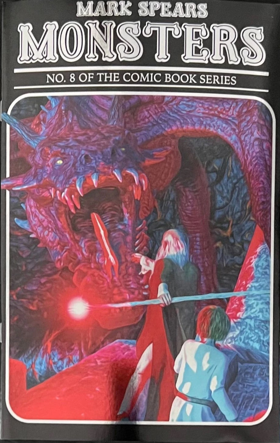 MARK SPEARS MONSTERS #8 A35 1:300 FOIL BLIND BAG VARIANT