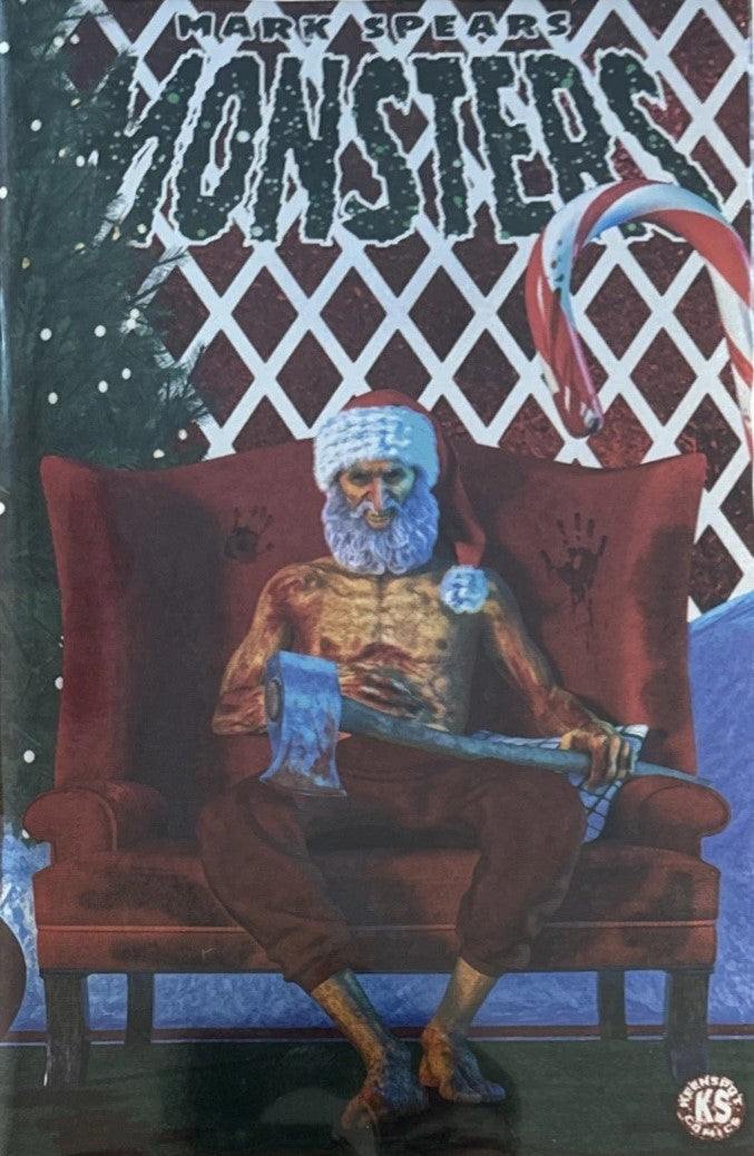 MARK SPEARS MONSTERS #8 A62 1:666 TINSEL & TERROR FOIL BLIND BAG VARIANT
