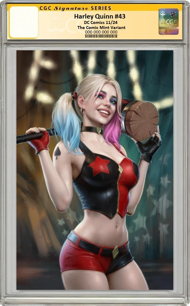 HARLEY QUINN #43 NYCC 2024 WILL JACK REMASTERED FOIL VIRGIN VARIANT LIMITED TO 800