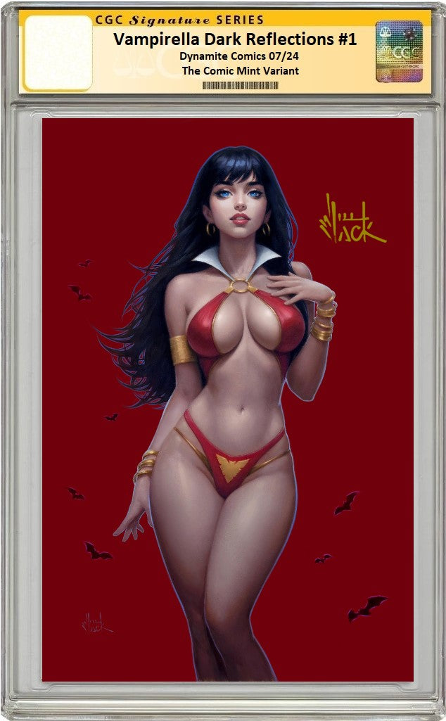 VAMPIRELLA DARK REFLECTIONS #1 WILL JACK RED VIRGIN VARIANT LIMITED TO 750 COPIES - RAW & CGC OPTIONS