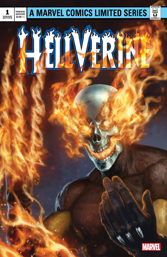 HELLVERINE #1 SKAN SRISUWAN VARIANT LIMITED TO 800 COPIES WITH NUMBERED COA
