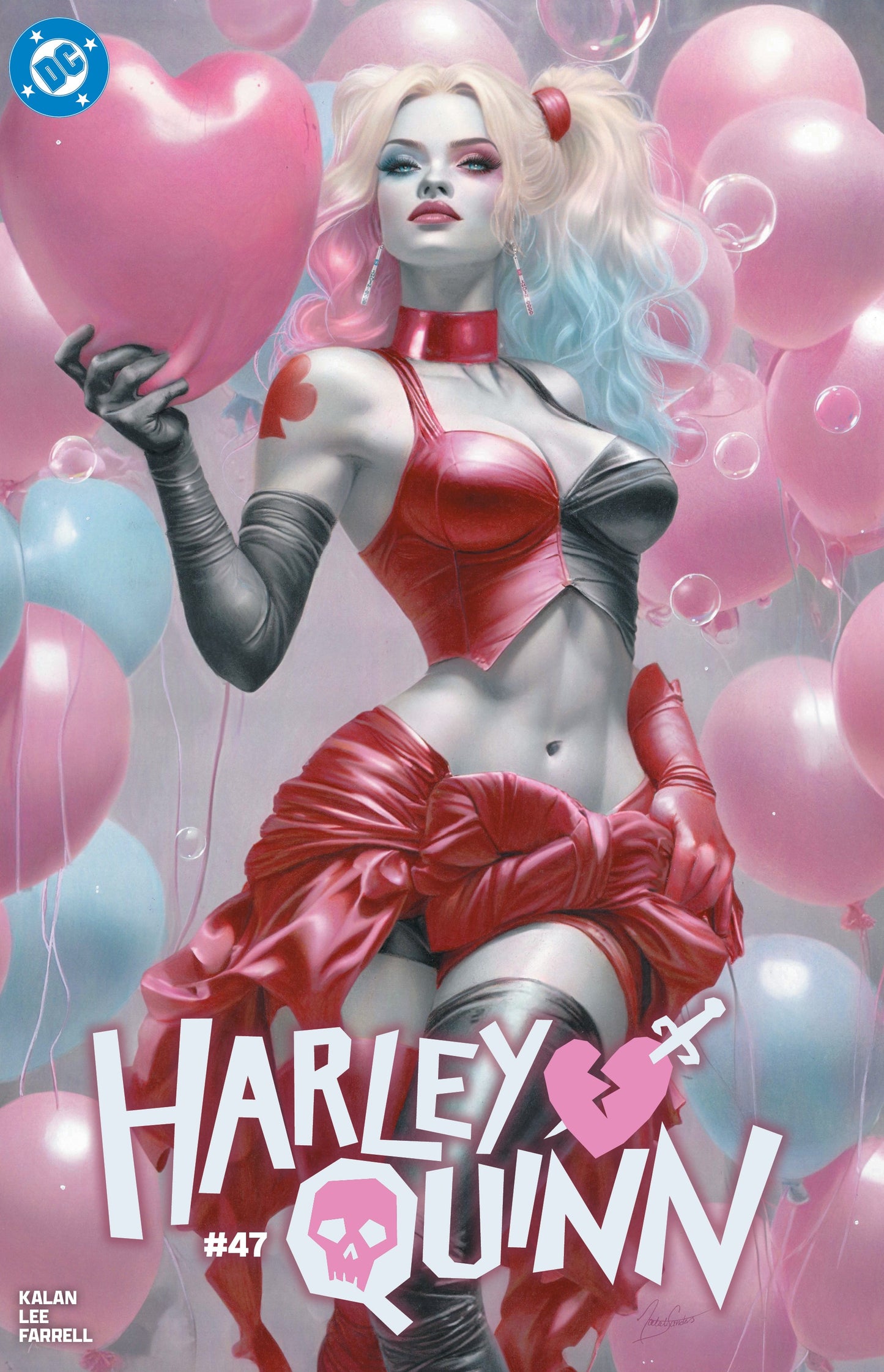 HARLEY QUINN #47 NATALI SANDERS VARIANT LIMITED TO 1200 COPIES