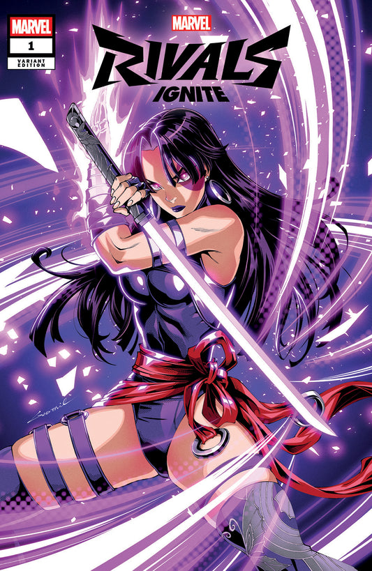 MARVEL RIVALS IGNITE #1 GODTAIL VARIANT LIMITED TO 1000 COPIES WITH NUMBERED COA