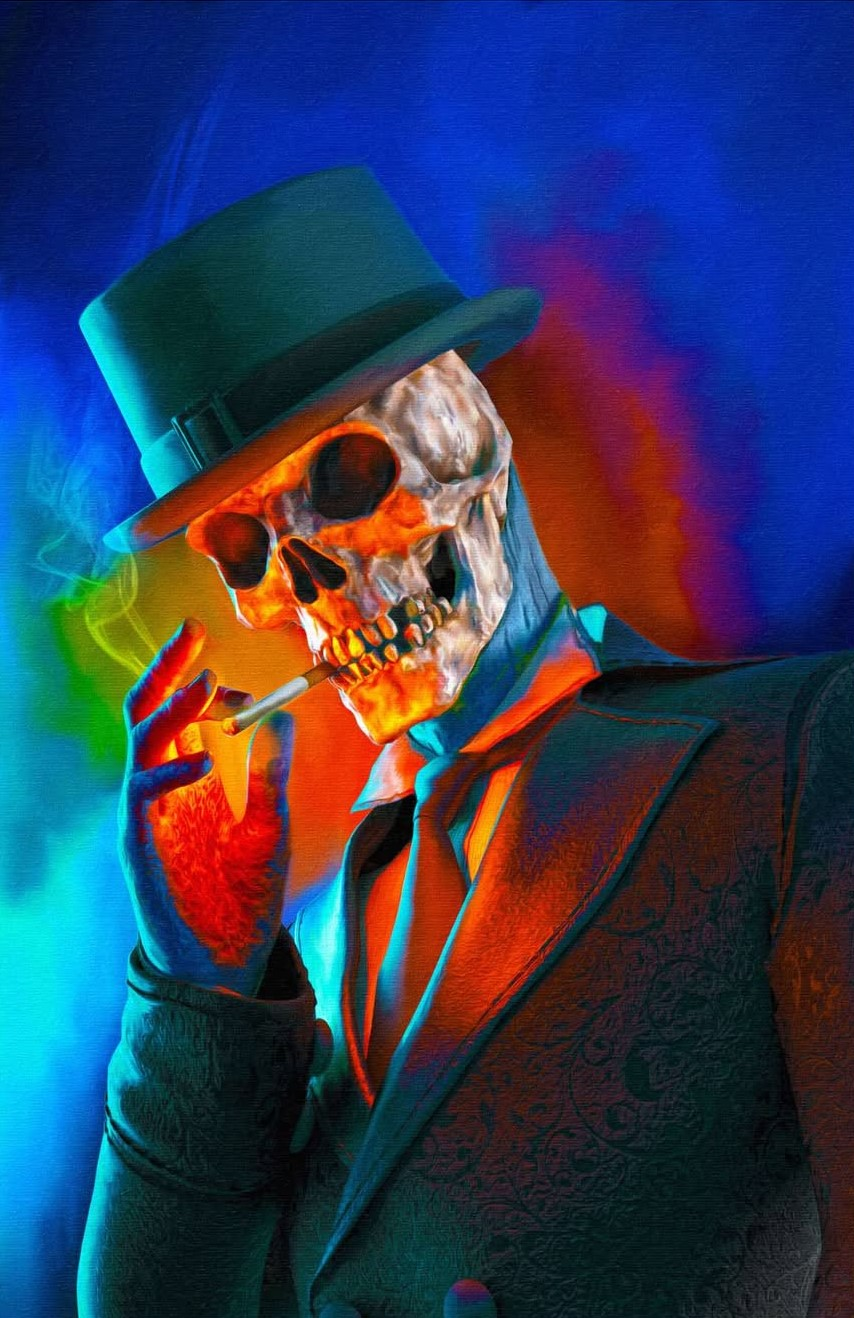 MARK SPEARS MONSTERS #1 MARK SPEARS SMOKING SKULL VIRGIN VARIANT LIMITED TO 450 COPIES