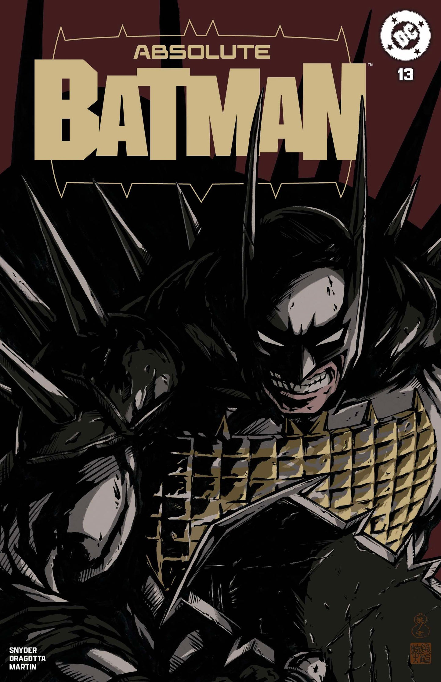 ABSOLUTE BATMAN #13 TAKASHI OKAZAKI NYCC 2025 VARIANT LIMITED TO 800 COPIES