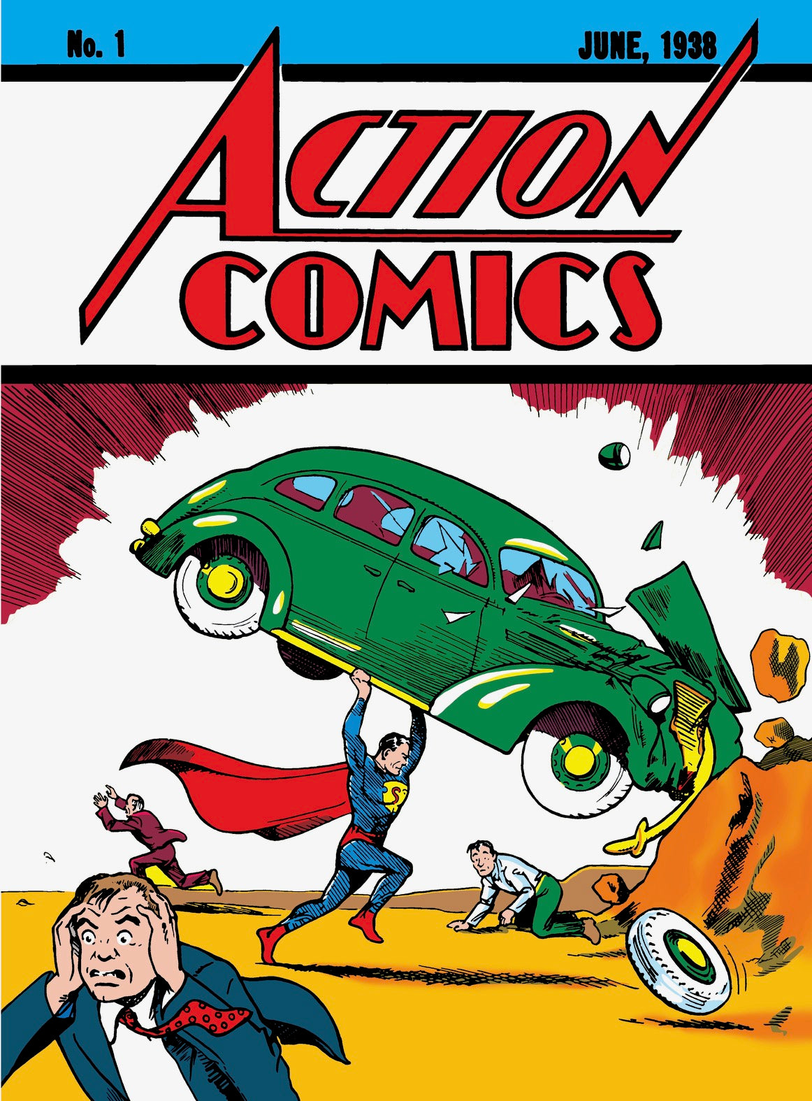 ACTION COMICS #1 GOLDEN AGE SILVER FOIL NYCC 2025 VARIANT LIMITED TO 800 COPIES
