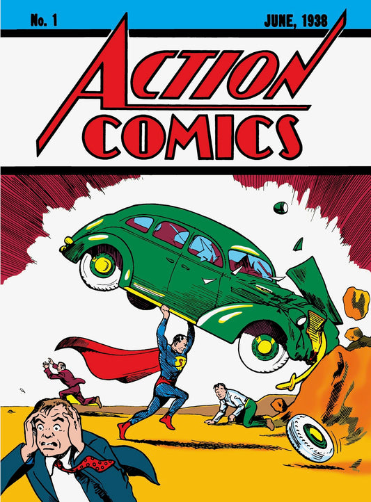 ACTION COMICS #1 GOLDEN AGE SILVER FOIL NYCC 2025 VARIANT LIMITED TO 800 COPIES