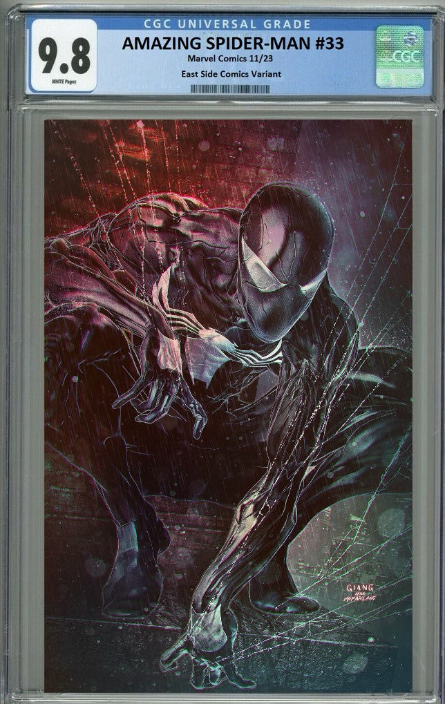 NYCC 2023 AMAZING SPIDER-MAN #33 JOHN GIANG VIRGIN VARIANT LIMITED TO 1000 COPIES - RAW & GRADED OPTIONS