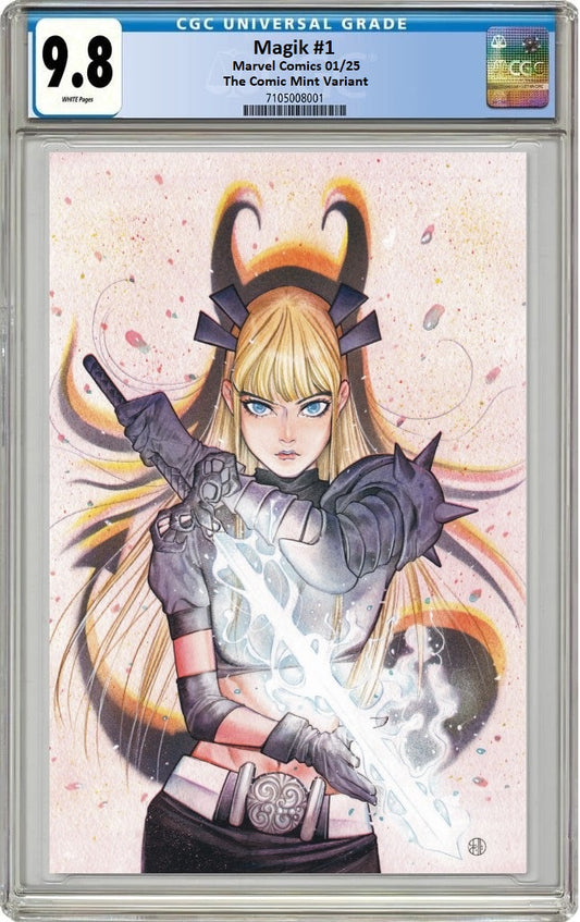 MAGIK #1 PEACH MOMOKO NYCC 2025 FOIL VIRGIN VARIANT LIMITED TO 1500 COPIES CGC 9.8 PREORDER