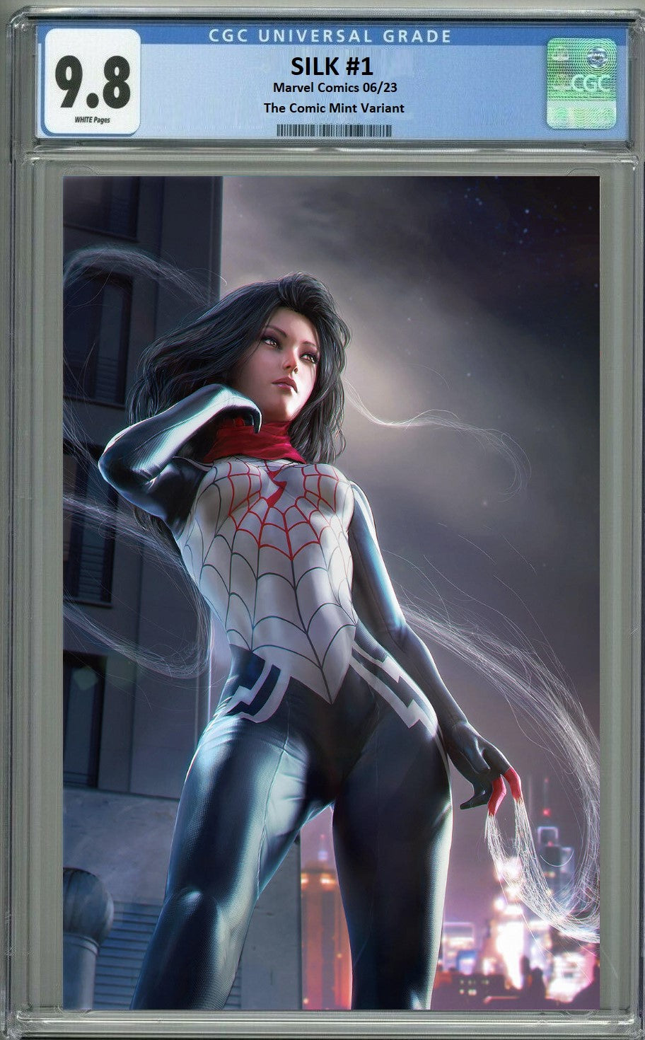 SILK #1 TIAGO DA SILVA MEGACON 2024 VIRGIN VARIANT LIMITED TO 400 COPIES WITH NUMBERED COA - RAW & CGC OPTIONS