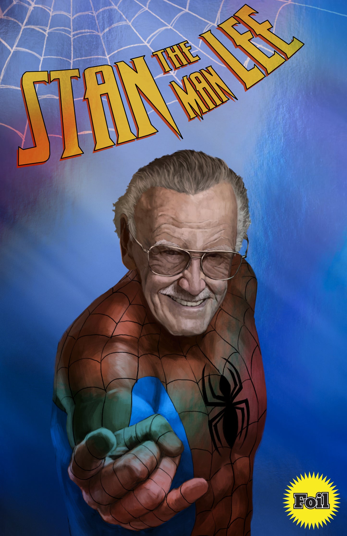 STAN LEE : TRIBUTE #1 SKAN 'SPIDEY STAN' VARIANTS - CARD STOCK, FOIL & CGC OPTIONS