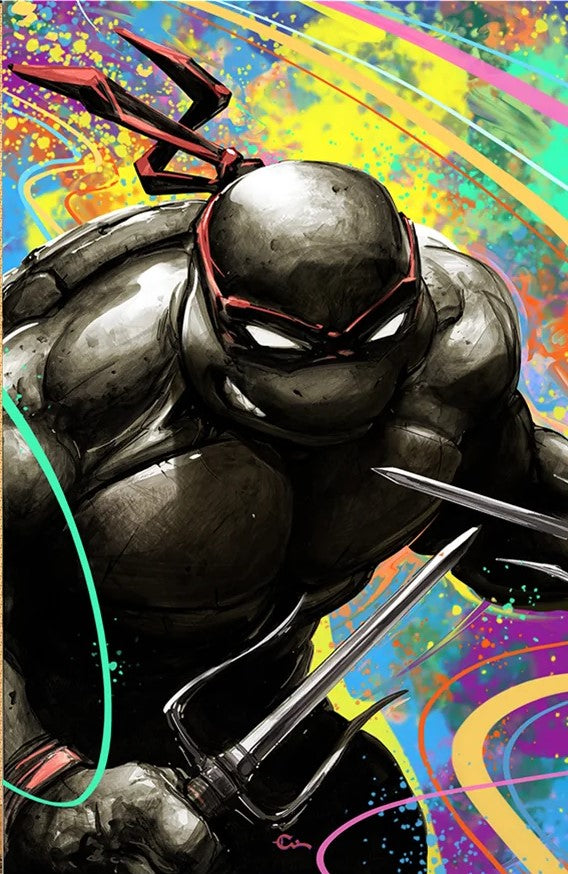 TEENAGE MUTANT NINJA TURTLES 2024 #1 CLAYTON CRAIN RAPHAEL VIRGIN VARIANT LIMITED TO 300 COPIES