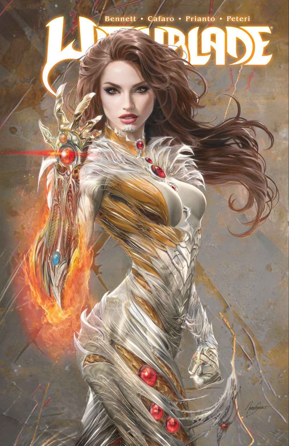 WITCHBLADE #1 NATALI SANDERS TRADE DRESS VARIANT LIMITED TO 700 COPIES