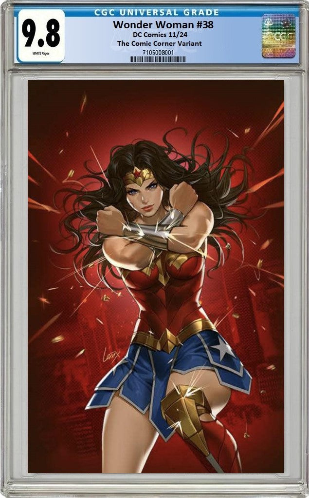 WONDER WOMAN #38 NYCC 2024 LEIRIX VIRGIN VARIANT LIMITED TO 500 COPIES