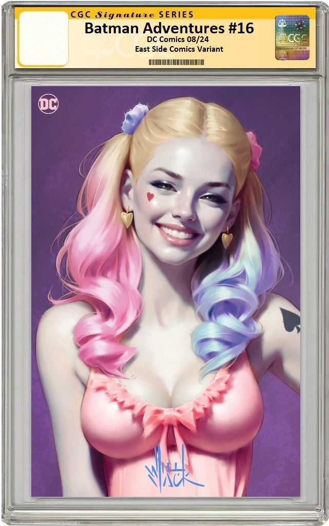 BATMAN ADVENTURES #16 WILL JACK ZOOMED IN VIRGIN VARIANT LIMITED TO 1000 COPIES CGC SS PREORDER